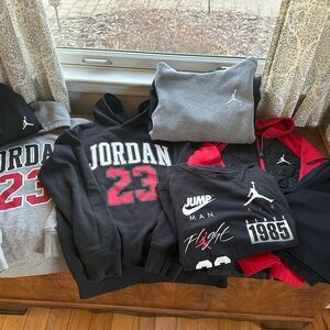 Jordan Black and Red Apparel Collection